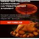 Аэрогриль аэрофритюрница RED ColorCook MasterChef MC550 черный