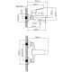 Комплект смесителей AV Engineering AVWIN3-A165-130