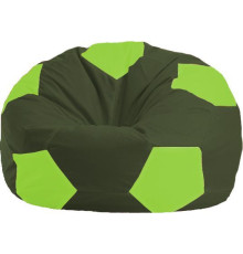 Кресло-мешок Flagman Мяч Стандарт М1.1-55 темно-оливковый/салатовый