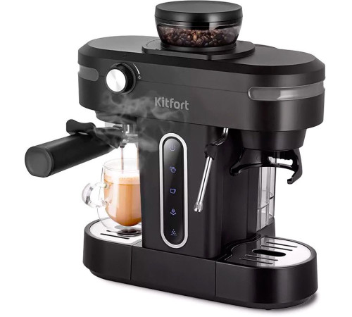 Рожковая кофеварка Kitfort KT-7375
