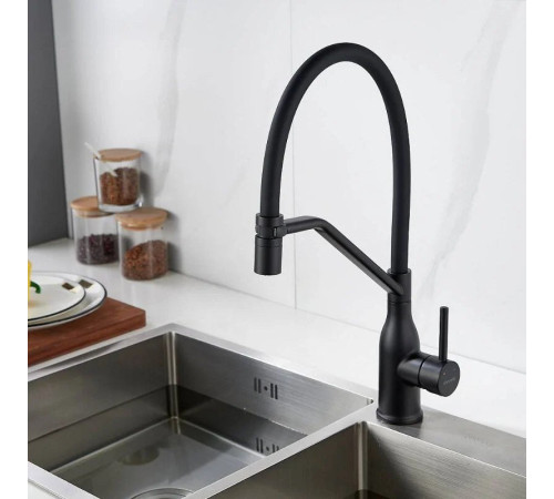 Смеситель Shevanik S343H-3 черный