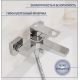 Смеситель Lauter Cascade 21CK6615C с лейкой Fleur 21S00126