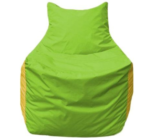 Кресло-мешок Flagman Фокс Ф2.1-167 салатовый/желтый