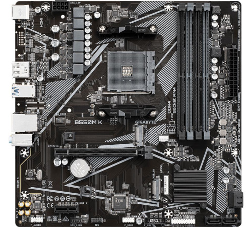 Материнская плата Gigabyte B550M K rev. 1.0
