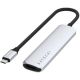 Док-станция Satechi 4-in-1 USB-C Slim Multiport Adapter 4K ST-P4SS серебристый