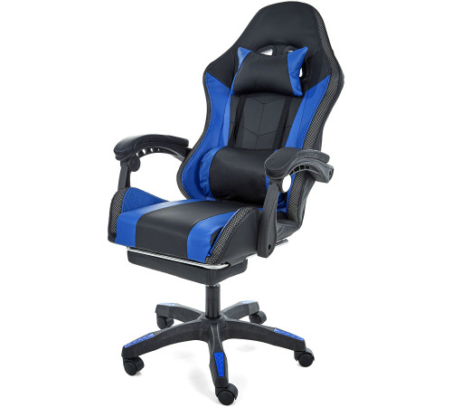 Кресло Jiqiao DG8003 черный/синий