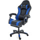 Кресло Jiqiao DG8003 черный/синий