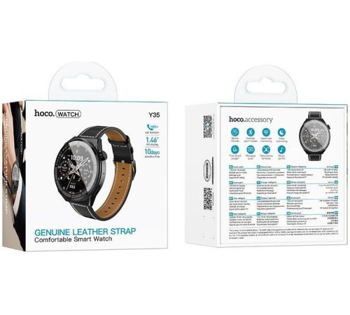 Умные часы Hoco Y35 Call Version черный
