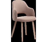 Стул с подлокотниками Woodville Гутрид 507225 капучино