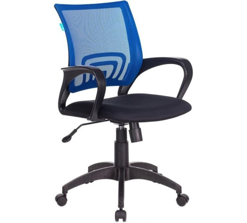 Кресло Бюрократ CH-695N/BL/TW-11 черный/синий