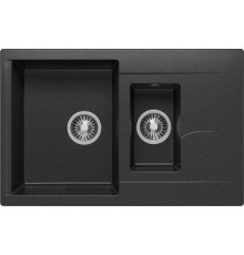 Кухонная мойка Polygran Brig-770 черный 16