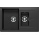 Кухонная мойка Polygran Brig-770 черный 16