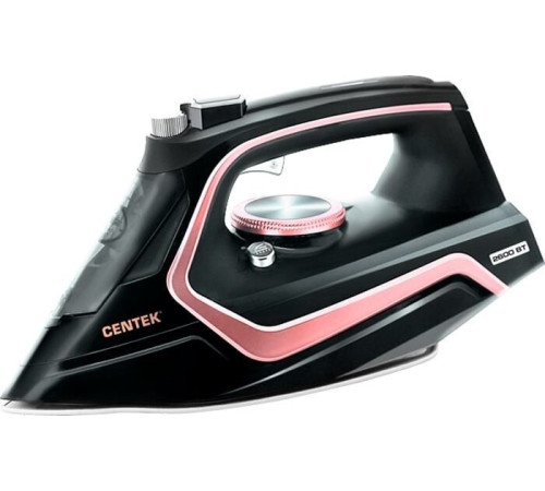Утюг CENTEK CT-2313 черный/розовый