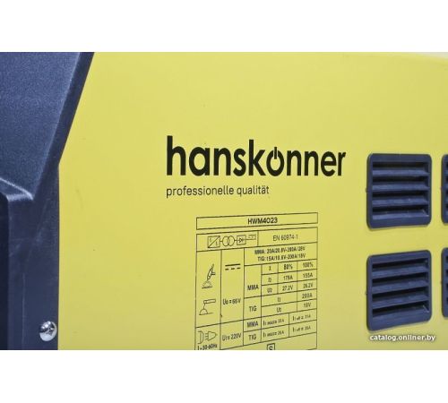Сварочный инвертор Hanskonner HWM4023