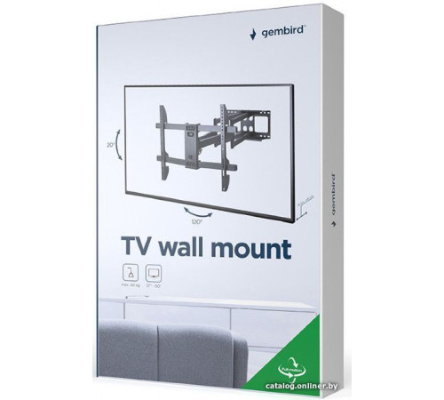 Кронштейн для телевизора Gembird WM-80ST-02