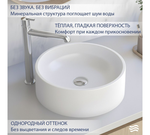 Умывальник Lauter Laguna 21L401PW Pure White