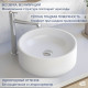 Умывальник Lauter Laguna 21L401PW Pure White