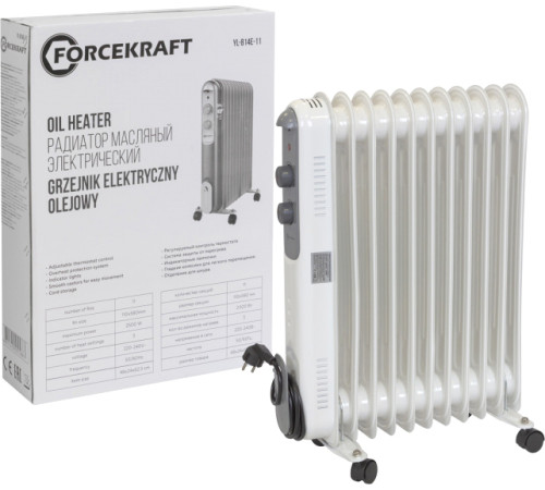 Масляный радиатор ForceKraft FK-YL-B14E-11