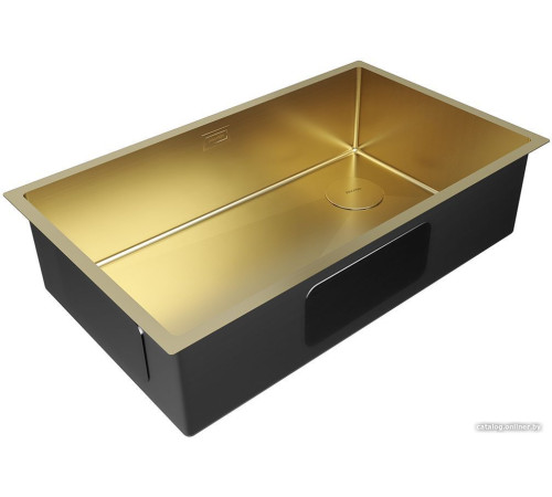 Кухонная мойка Paulmark NEXT-SKEW 74 Uni PM887444-BG золото/брашированное золото