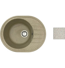 Кухонная мойка БелЭворс New Lux L темно-бежевый, без сифона