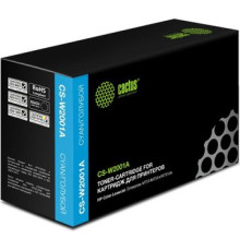 Картридж CACTUS CS-W2001A аналог HP W2001A