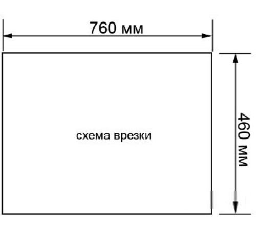 Кухонная мойка Ukinox Гранд GRM780.480-GT6K 2L