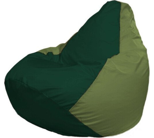 Кресло-мешок Flagman Груша Макси Г2.1-410 оливковый/зеленый темный