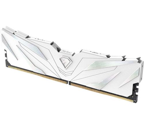 Оперативная память Netac Shadow II White 16ГБ DDR5 4800 МГц NTSWD5P48SP-16W