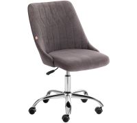 Кресло TetChair Swan флок, серый
