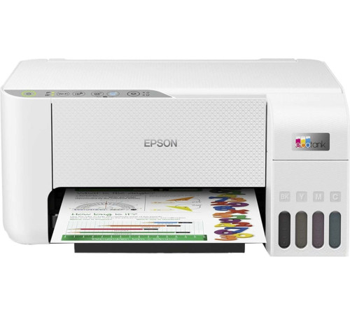 МФУ Epson EcoTank L3256 ресурс стартовых контейнеров 4500/7500, контейнер 003