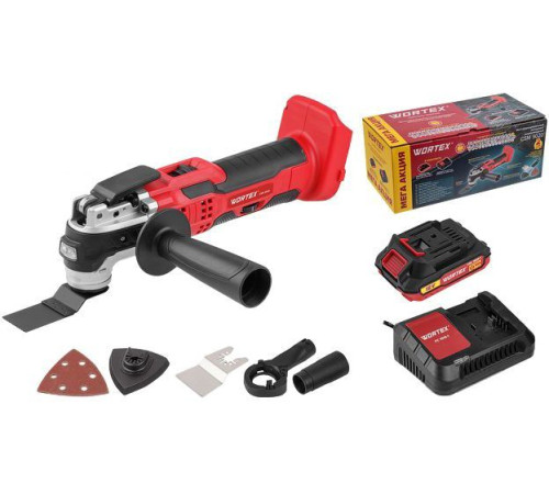 Реноватор Wortex СSM 3020 0325246 с 1-м АКБ, оснастка