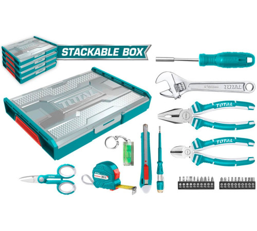 Универсальный набор инструментов Total THKTV02H291 29 предметов