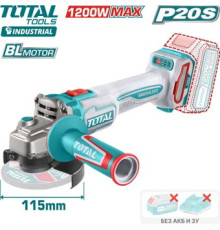 Угловая шлифмашина Total TAGLI221153 без АКБ