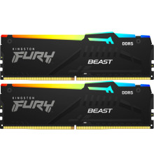Оперативная память Kingston FURY Beast RGB 2x16ГБ DDR5 6800МГц KF568C34BBEAK2-32