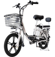 Электровелосипед Yakama S1 серебристый