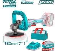 Полировальная машина Total TAPLI20181 с 1-им АКБ, сумка