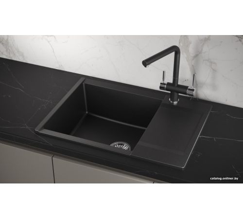 Кухонная мойка Granula ES-7003 шварц