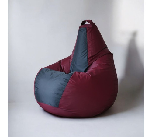 Кресло-мешок Mio Tesoro Груша Kombo XXL GF-130x85-BG бордовый