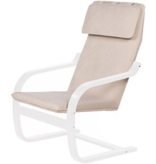 Кресло-качалка Мебелик Малави твист 02/береза белая