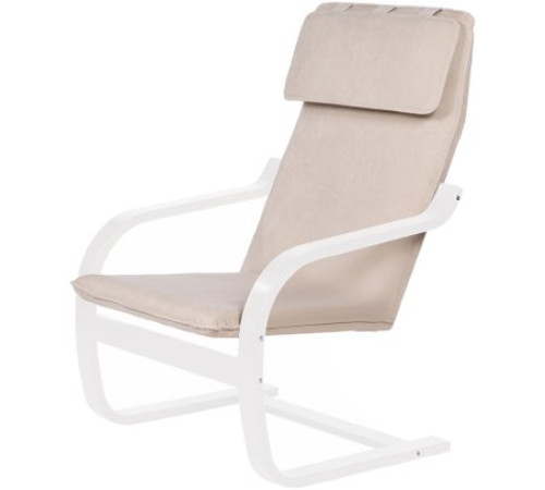 Кресло-качалка Мебелик Малави твист 02/береза белая