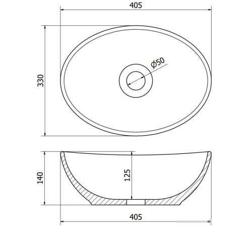Умывальник Mexen Elza MEX-21014061