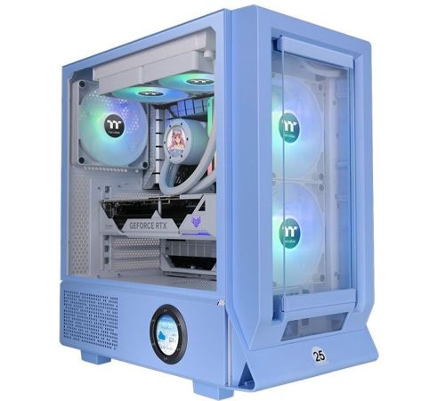 Корпус Thermaltake Ceres 350 MX Hydrangea Blue CA-1Z3-00MFWN-00