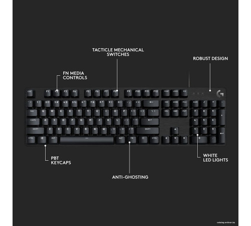 Клавиатура Logitech G412 SE 920-010440 нет кириллицы