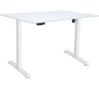 Стол с регулировкой высоты ErgoSmart Electric Desk Slim 1380х800х18 мм ясень тронхейм/белый