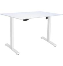 Стол с регулировкой высоты ErgoSmart Electric Desk Slim 1380х800х18 мм ясень тронхейм/белый