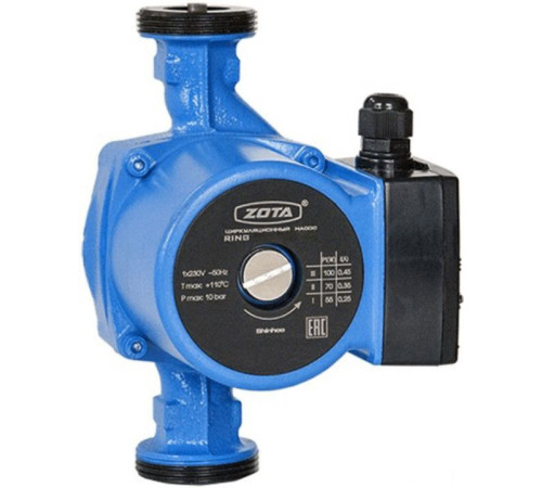 Циркуляционный насос Zota Ring 25-40 S 180 с гайками