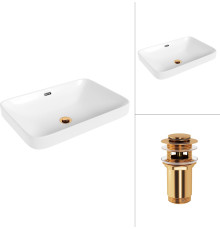 Умывальник Lauter 21441B + клапан 21190G