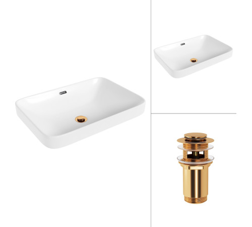 Умывальник Lauter 21441B + клапан 21190G