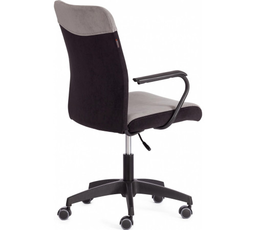 Офисное кресло TetChair Fly флок серый/черный