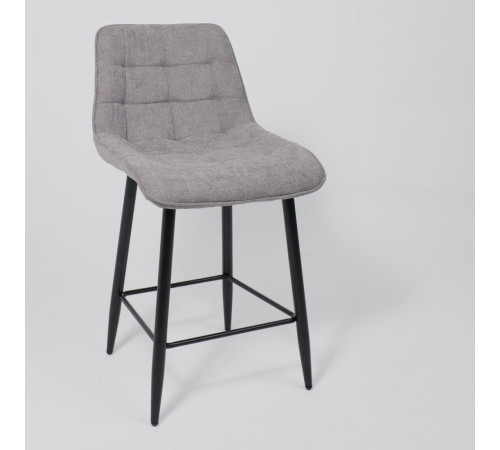 Стул AksHome Baron серый микровелюр CD2302-26/черный